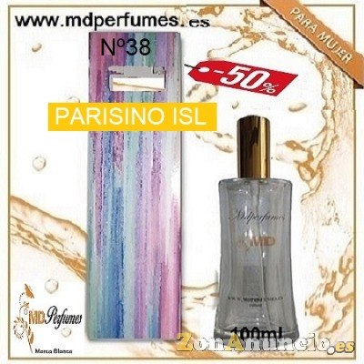 Oferta  Perfume Equivalente Mujer PARISINO ISL Alta Gama